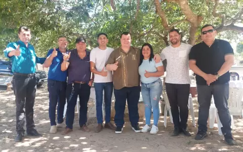 Dionisio Amarilla busca apoyo para llegar a la presidencia del PLRA