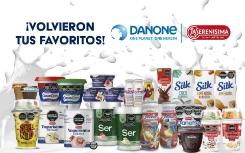 De la mano de Trovato CISA, la Seren�sima Danone vuelve con sus marcas m�s ic�nicas a Paraguay