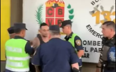 Aprehenden a hincha de Olimpia por posesi�n de arma de fuego mientras se dirig�a al estadio
