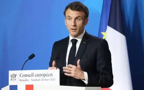 Emmanuel Macron.