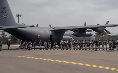 Guardia Nacional de M�xico ya vigila la frontera con EE. UU.