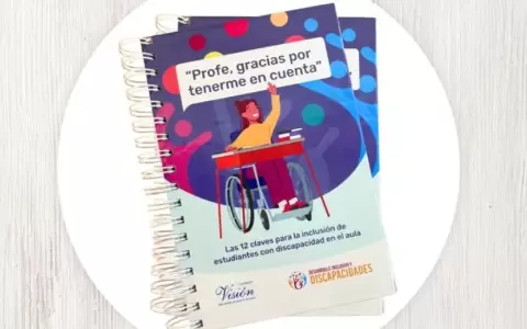 Presentan material did�ctico inclusivo para docentes de ni�os con discapacidad