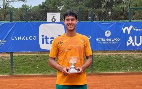 Daniel Vallejo logr� una importante marca en el tenis paraguayo