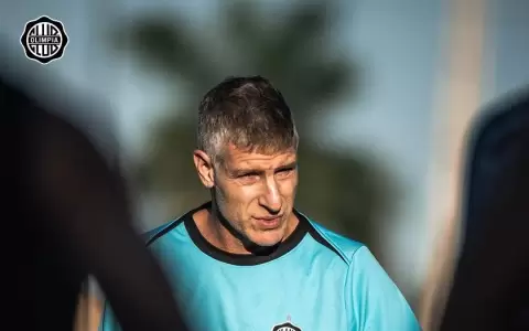 Olimpia: Mart�n Palermo recupera una pieza clave en ataque