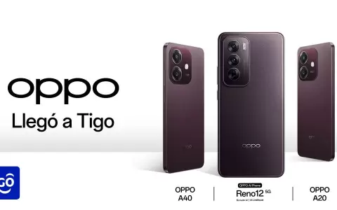 OPPO lleg� a Tigo! Inteligencia Artificial y resistencia al alcance de todos