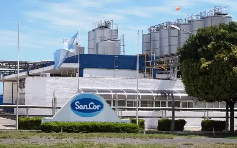 Industria l�ctea argentina en crisis, SanCor, finalmente quebr�.