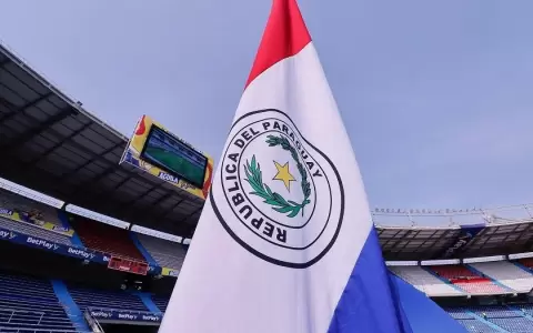 Bandera de Paraguay.