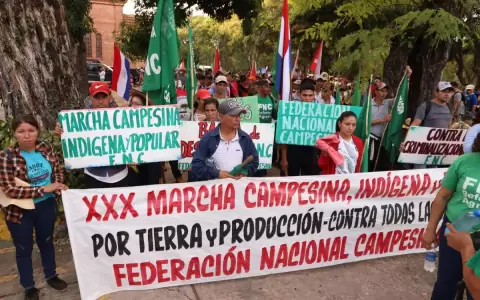 Campesinos alistan en repudio a los malos manejos del Gobierno