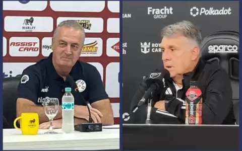 El respeto de Gustavo Alfaro por el Tata Martino: �Le ato los cordones�