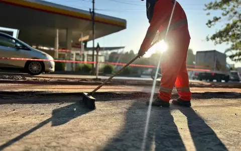 Rige nueva circulaci�n en Mariscal L�pez por cambio de frente de obras