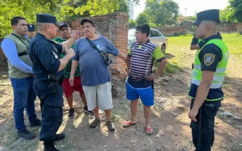 Detienen a 29 cuidacoches durante el encuentro entre Paraguay y Chile