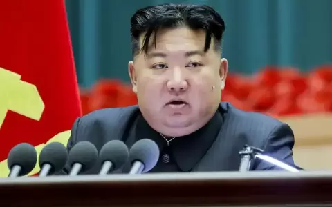 Kim Jong-un l�der de Corea del Norte.