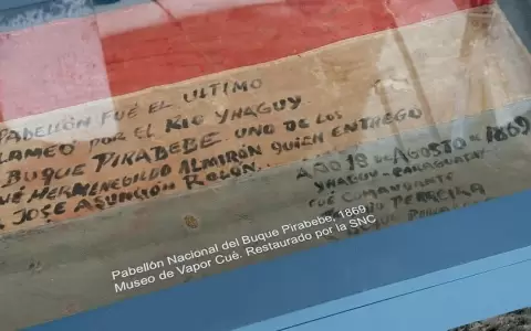 Restaurada la hist�rica Bandera Piravev�