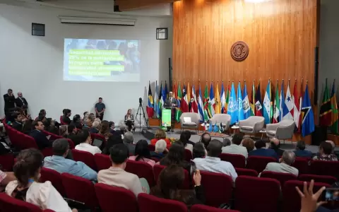 Durante el lanzamiento de la estrategia, ministros de agricultura de la regi�n compartieron sus visiones sobre el futuro del sector agropecuario.