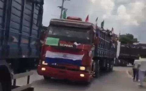 Campesinos toman rumbo a Asunci�n para el "Marzo Paraguayo"