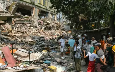 Terremoto en Birmania ya deja m�s de 1.600 muertos