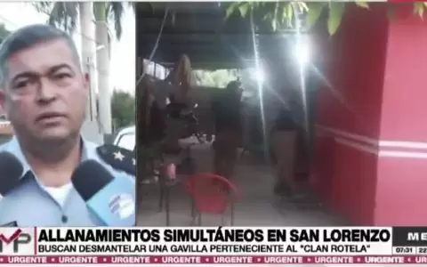 Clan Rotela: allanamientos simult�neos en San Lorenzo detuvieron a primo del l�der