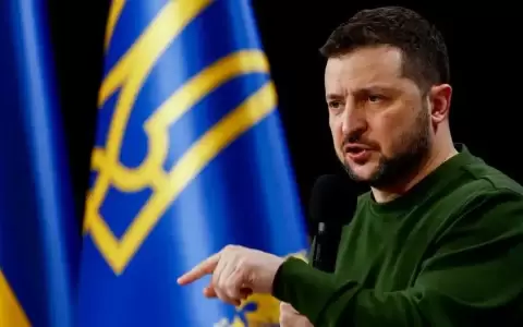Volodimir Zelenski, presidente de Ucrania.