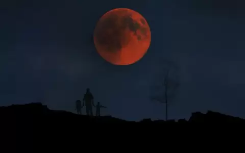 �Cu�ndo y c�mo ver el eclipse lunar del 13 y 14 de marzo de 2025?