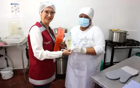 Ministerio de Trabajo verific� condiciones laborales del Programa Hambre Cero en Central