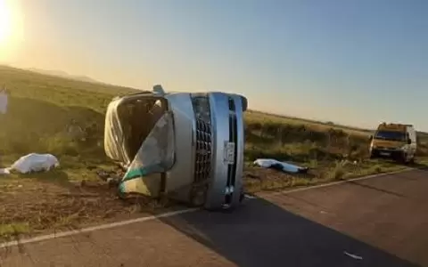 Bache sobre la ruta dej� dos fallecidos en Paraguar�
