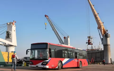 Llegan los primeros buses el�ctricos a Paraguay