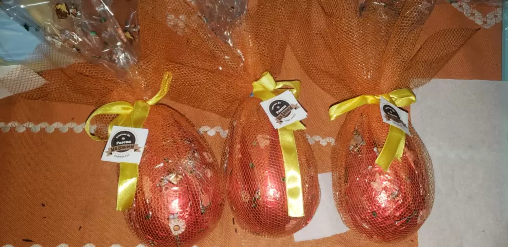 Chocolates - huevos de Pascuas de Mr Brown.