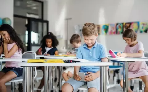 Uso de celulares en aulas.