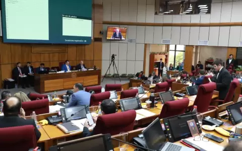 Sesi�n ordinaria del Senado.