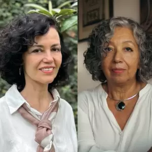 Carmen Echauri y Lilian Soto