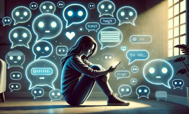 Comunicación constante a través de dispositivos digitales.