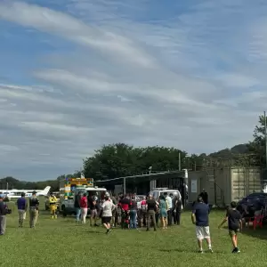 Presidente de Asociaci�n de Paracaidismo sufre accidente