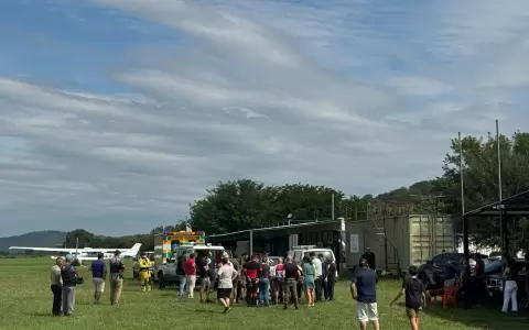 Presidente de Asociaci�n de Paracaidismo sufre accidente