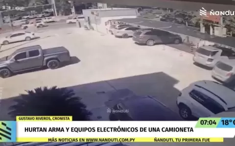 Hurto en zona comercial de Asunci�n.