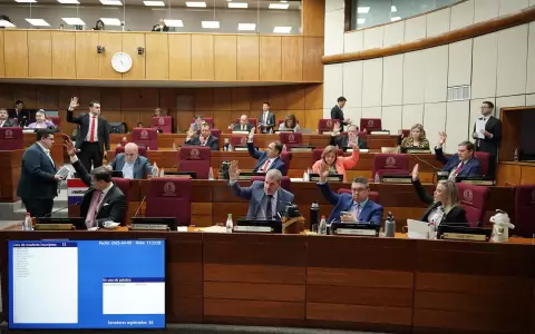 Sesi�n ordinaria de la C�mara de Senadores.