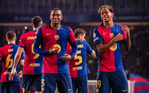 Barcelona golea a Borussia Dortmund con un Lamine Yamal exuberante