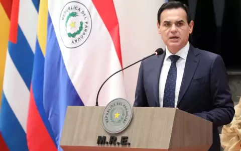 Canciller nacional Rub�n Ram�rez.