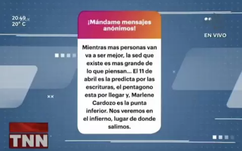 Amenaza por redes.
