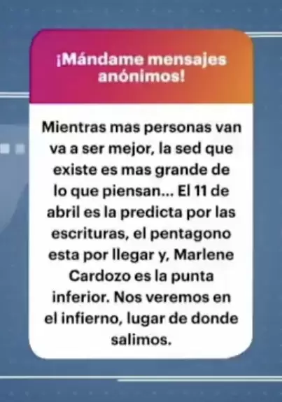 Las amenazas se hizo por redes sociales.