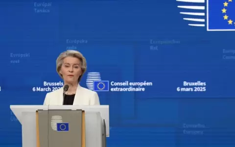 Ursula von der Leyen acogi� con satisfacci�n la pausa arancelaria de Trump este jueves (10.04.2025).