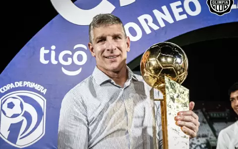 Olimpia se despide de Mart�n Palermo