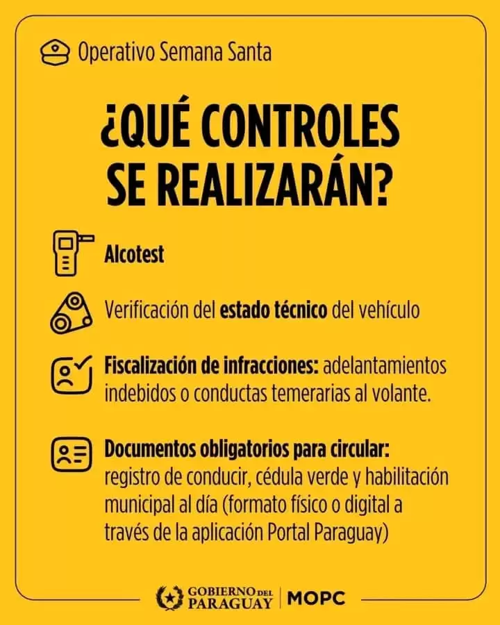 Volante informativo.
