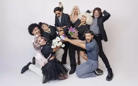 Elenco de "No somos nada", del director Hugo Luis Robles.