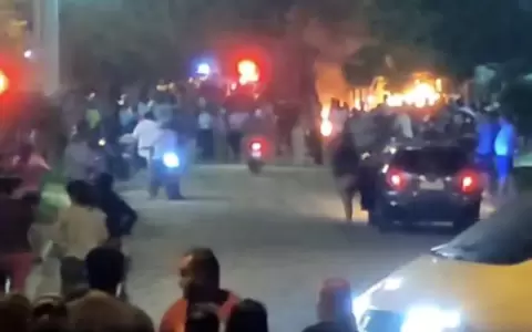 La situaci�n gener� disturbios en la zona.