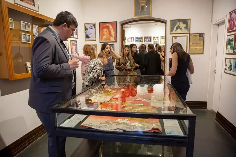Inauguración de la muestra.