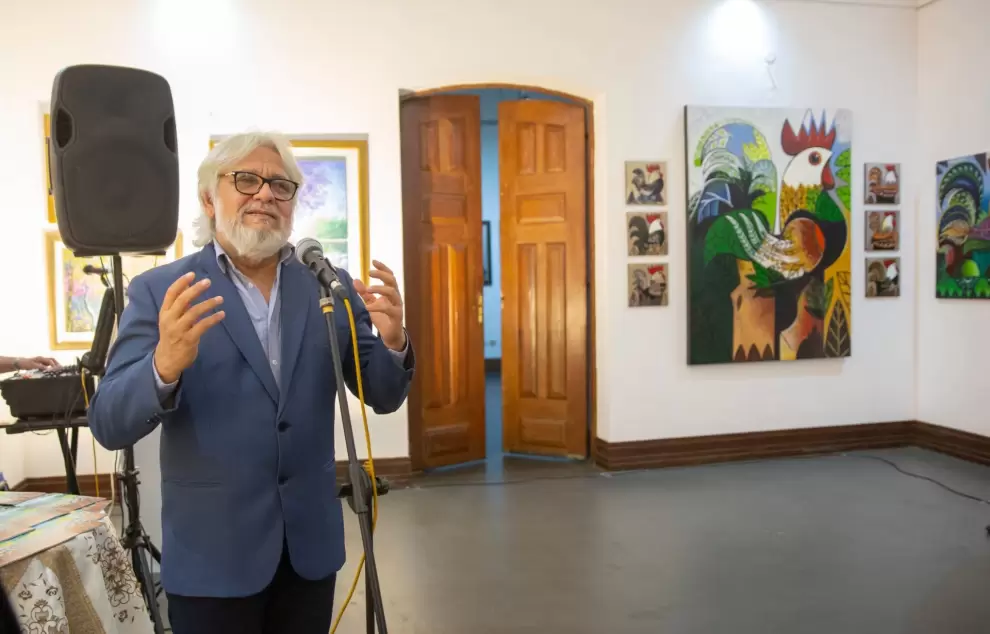 Anibal Saucedo Rodas, director del CCR El Cabildo.