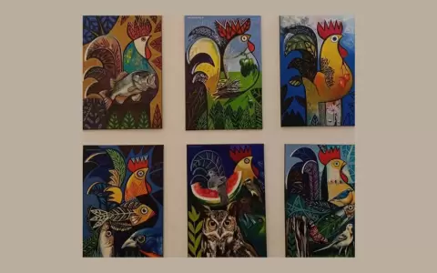 Obras de la muestra "Testimonios".