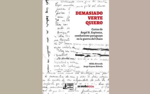 Portada de "Demasiado verte quiero", de los autores Milda Rivarola y Jorge Gayoso.