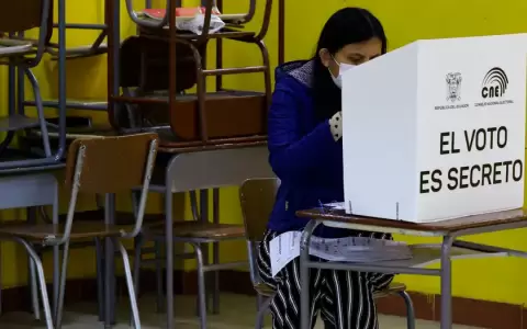 Elecci�n presidencial en Ecuador.