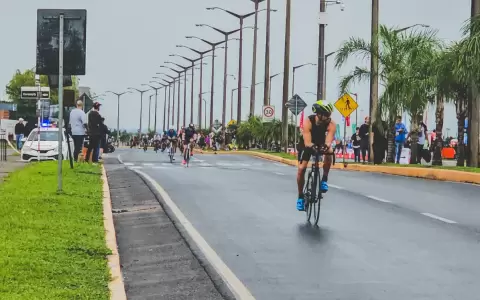 Jornada del primer Ironman 51.50 en Paraguay incluy� ciclismo.